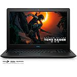 Dell 15.6" G3 15 Gaming Laptop (i7-8750H 16GB 256GB SSD+1TB GTX 1050Ti) $849