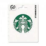 $50 Starbucks Gift Card $40, $25 Chipotle Mexican Grill Gift Card $20, & More + Free Shipping (Members Only)