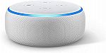 2-Pack Amazon Echo Dot (3rd Generation) $50 