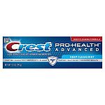 4-Pack of 3.5-oz Crest Pro-Health Advanced Deep Clean Mint Toothpaste $3