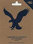 $50 American Eagle Gift Card $40