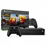 Xbox One X 1TB PUBG Console Bundle + Extra Xbox Wireless Controller $366