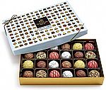 Save 30% or more on Holiday chocolate gifts & gourmet food: Godiva 24-Ct Chocolatier Patisserie Chocolate Truffle Gift Box $25 & More