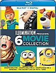 Illumination Presents: 6-Movie Collection (Blu-ray + Digital HD) $25 + Free Shipping