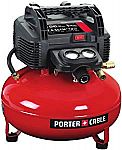 Porter-Cable C2002 Oil-Free Pancake Air Compressor (Manufacturer refurbished) $54 (Today only)
