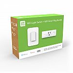 WeMo Wi-Fi Light Switch and Smart Plug Bundle $39.97
