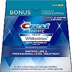 Crest 3D White Professional Effects Whitestrips Whitening Strips Kit, 22 Treatments $25