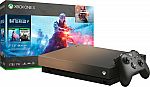 Xbox One X 1TB Gold Rush Special Edition Battlefield V Bundle $399.99