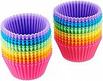 AmazonBasics Reusable Silicone Baking Cups, Pack of 12 $3.37 (add-on)