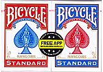 2-pack Bicycle Poker Size Standard Index Playing Cards $3 (Org $19)