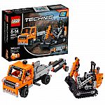 LEGO Technic Roadwork Crew 42060 Construction Toy $18 (40% Off)