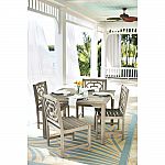 Martha Stewart Living Blue Hill 5-Piece All-Weather Eucalyptus Wood Patio Dining Set $449 (70% Off)
