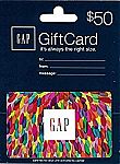 (Start 8:45pm EST) $50 Gap Gift Card $40