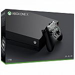 Xbox One X 1TB Black Console $340