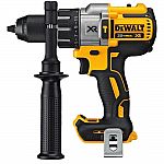 DEWALT 20 Volt Lithium Ion Brushless 1/2" Hammer Drill $77