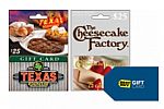 Spend $50 on Select Restaurant Gift Cards, Get $10 Best Buy Gift Card