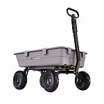 Gorilla Carts 800 lb. Poly Dump Cart $55 (48% Off) and More Yard Carts & Storage + Free Shipping