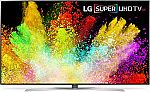 LG 86-Inch 4K Ultra HD Smart LED TV (2017 Model) $3499 (orig. $8000), Samsung 75-Inch 4K Ultra HD Smart LED TV (2017 Model) $2367
