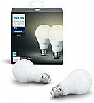 4x Philips Hue White Smart A19 Light Bulb (2700K) $32 (via Google Express App)