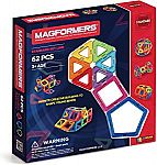 Magformers 63070 62-Piece Magnetic Construction Set $40 (Org $99.99) + Free Shipping for Prime Member 