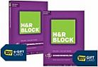H&R Block Tax Software Deluxe 2017 Federal with State + $15 Gift Card $22.50