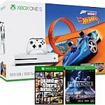 Xbox One S with Forza bundle and 2 Bonus games $229