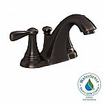 American Standard Marquette 4 in. Centerset 2-Handle Low-Arc Bathroom Faucet in Estate Bronze $24.99 and more