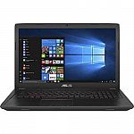 Asus FX73VE-WH71 17.3" Laptop (i7-7700HQ 8GB 1TB HDD GTX1050Ti) $839 and more
