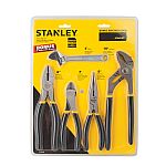 STANLEY STHT80988WMT 4pc Plier Set With Bonus 6" Adjustable Wrench $11 (Org $20)