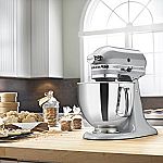 KitchenAid 5-Qt. Artisan Series Stand Mixer with Pouring Shield $200