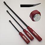 Craftsman 3 pc Pry Bar Set with Strike Cap $18