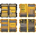 DEWALT 100-Piece Screwdriver Bit Set $25 (Save 50%)