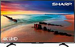 43" Sharp 4K Smart HDTV Roku TV $224, 50" Toshiba 4K HDTV with Chromecast Built-in $264 and more