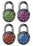 Newegg Premier Members: 4-Pack Master Lock Colored Dial Combination Padlock $2.62
