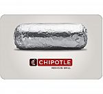 $30 Chipotle Gift Card (email delivery) $25