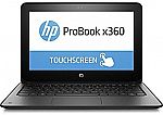 HP 11.6" ProBook x360 11-G1 EE HD Touchscreen Convertible Laptop (N3450 4GB 64GB) $275