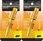 2-count Maybelline New York Volum' Express The Colossal Cat Eyes Washable Mascara $4.38