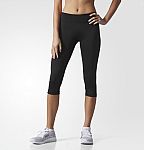 adidas Capri Tights Women's $9.74 Shipped