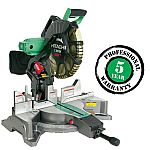 Hitachi C12FDH 12" 15-Amp Dual Bevel Laser Compound Miter Saw $199 or less