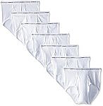 7-Pack Hanes Mens No Ride Up Briefs With Comfort Flex Waistband (2252P7) $7