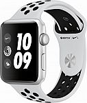 Apple Watch Series 3 (GPS, Various Colors) 38mm $299, 42mm $329