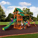 Backyard Discovery Tucson Cedar Wooden Swing Set $349