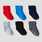 Cat & Jack 6-Pk Baby Girls' Athletic Bobby Socks $2.51 (Save 60%) and More