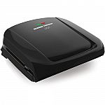 George Foreman 4-Serving Removable Plate Grill and Panini Press, Black, GRP1060B $20