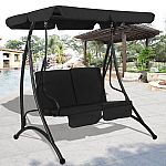 Costway 2 Person Canopy Swing Chair $90 