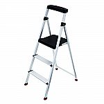 Rubbermaid 3-Step Aluminum Step Stool with 225 lb. Load Capacity $21 (40% Off) & More + Free Shipping