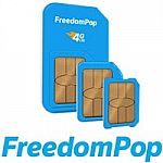 FreedomPop - 100% FREE Talk, Text, and 4G LTE Data w/ 3-in-1 SIM Kit