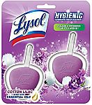 2-Ct Lysol Hygienic Automatic Toilet Bowl Cleaner $2
