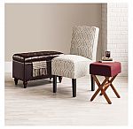 Threshold Tufted Storage Bench With Nailheads $36