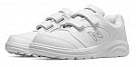 New Balance Men's and Women's Walking 674 Hook and Loop Shoes White $19.99